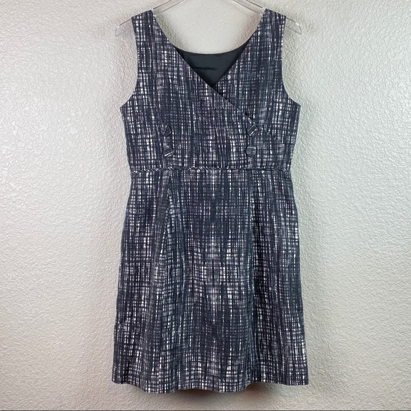 J. Crew Tweed Contessa Sheath Dress V-Back Pockets - Picture 5 of 6